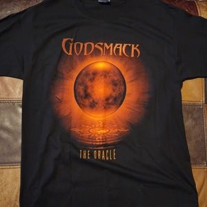 Hanes Heavy Weight - Godsmack The Oracle Balck T-shirt (L)